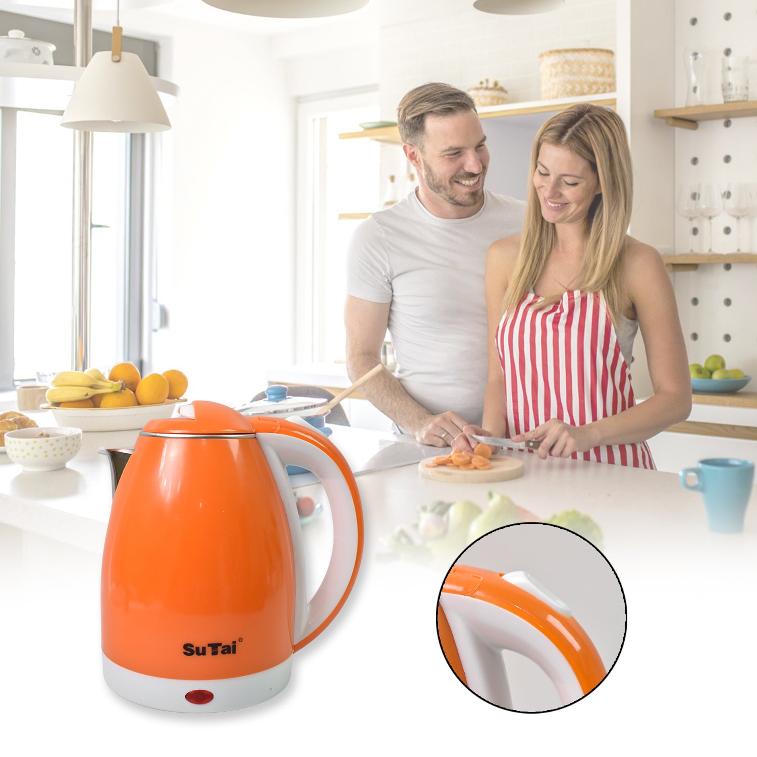 Electric Kettle Boil Dry Protection  Auto-shut Off (1500-2000w  2 Ltr.) Electric Kettle Boil Dry Protection  Auto-shut Off (1500-2000w  2 Ltr.)